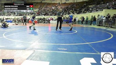 108 lbs Round Of 16 - Westin Pollock, Owasso Junior High vs Easton Witters, Deer Creek Wrestling