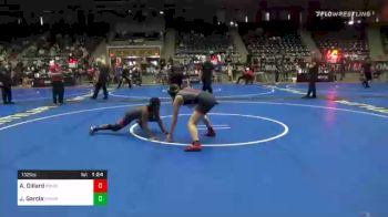 132 lbs Final - Alicen Dillard, Pomona Elite vs Janida Garcia, Swamp Monsters