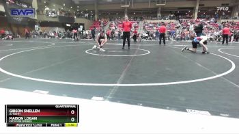 165 lbs Quarterfinal - Maison Logan, Excelsior Springs vs Gibson Snellen, JC Youth