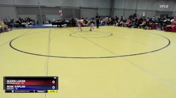 125 lbs Semis & 3rd Wb (16 Team) - Alexis Lazar, Michigan Blue vs Rose Kaplan, Indiana