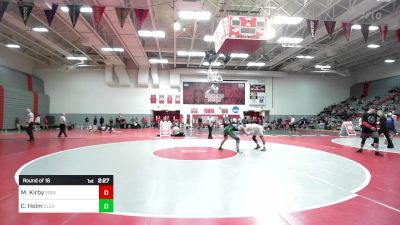 165 lbs Round Of 16 - Max Kirby, Edinboro - Unatt vs Conor Holm, Cleveland State - Unatt