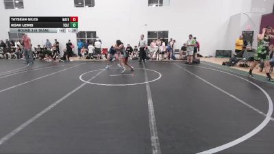 130 lbs Round 3 (6 Team) - Noah Lewis, Team Catalyst vs Taysean Giles, Mat Assassins Red