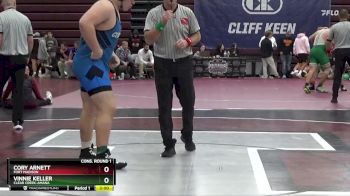 285 lbs Cons. Round 1 - Cory Arnett, Fort Madison vs Vinnie Keller, Clear Creek-Amana