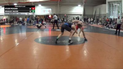 184 lbs Quarterfinal - Kyler Pickard, Belmont Abbey vs Bradley Mayse, Grand Valley State