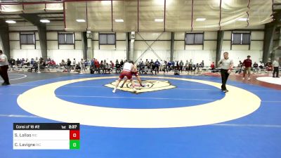 165 lbs Consi Of 16 #2 - Scott Lallas, Rhode Island College vs Cooper Lavigne, Rhode Island College