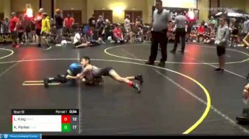 52 lbs Round 4 (6 Team) - Liam King, Show Me National Team vs Kam Parker, The Untouchables Black