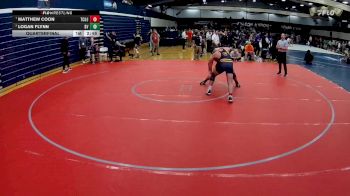 285 lbs Quarterfinal - Matthew Coon, Tcnj vs Logan Flynn, Delaware Valley