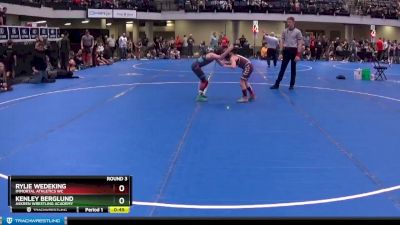 80 lbs Round 3 - Rylie Wedeking, Immortal Athletics WC vs Kenley Berglund, Askren Wrestling Academy