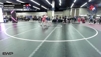 130 lbs Final - Jaelyn Skelley, Best Trained Wrestling vs Echo Cranor, Spartan Mat Club