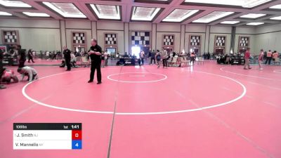 106 lbs Consolation - Julian Smith, Nj vs Vincenzo Mannello, Ny