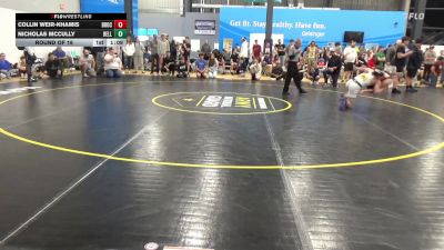 160 lbs Round Of 16 - Collin Weir-Khamis, Brockway vs Nicholas McCully, Bellefonte