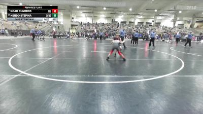 70 lbs Quarterfinal - Noah Cummins, Halls Wrestling vs Hendo Stepina, Sumner Co Wrestling Club