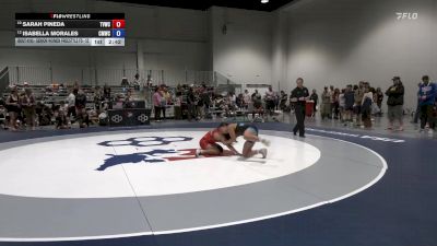 Senior Women Freestyle FS - 53 lbs Cons. Round 2 - Sarah Pineda, The Valley Wrestling Club vs Isabella Morales, Colorado Mesa Wrestling Club