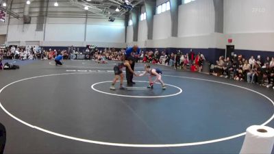 70 lbs Round 3 (4 Team) - Kanaan Gandee, North DeSoto Wrestling Academy vs Joseph Martinez, Dead Shot Wrestling Club
