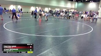 113 lbs Placement Matches (16 Team) - Trayton Weiss, SD Renegades vs Ethan Brownlee, Raw (Raleigh)