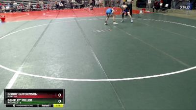 95 lbs Quarterfinals (8 Team) - Bentley Miller, Westfield vs Bobby Gutormson, Foley