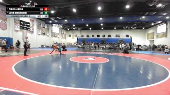 132 Boys Champ. Round 2 - Diego Arias, Brawley vs Luke Menzimer, La Costa Canyon