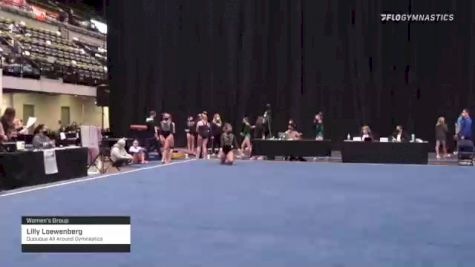 Lilly Loewenberg - Women's Group, Dubuque All Around Gymnastics - 2021 Women's Xcel Region 4 Championships