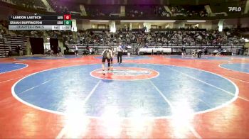 120 lbs Quarterfinal - Landon Laetsch, Alpha Wrestling Club vs Izaiah Buffington, Georgia