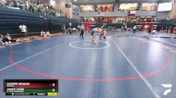 175 lbs Cons. Round 3 - Vance Mark, El Paso Coronado vs Cooper Reagan, Benton