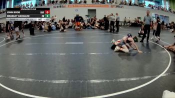76 lbs Round 2 (4 Team) - John Booe, Caveman vs Bradley Cavallini, Creeks Wrestling