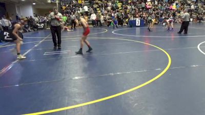 90 lbs Round Of 16 - Landon Lipscomb-Wilson, Neighborhood vs Chase Secrist, Peters Township