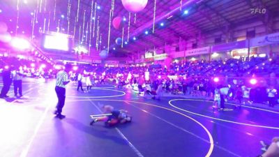 58 lbs Round Of 16 - Mila Gutierrez, Top Rank Hammers vs Beyeler Dumbleton, Bear Cave WC