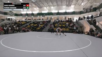 132 lbs 2nd Wrestleback (16 Team) - OWEN HENNING, North Oconee vs Parker Steketee, Walnut Grove