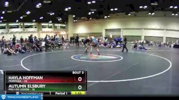 165 lbs Champ Round 1 (16 Team) - Hayla Hoffman, Montana vs Autumn Elsbury, Peg Leg Legion