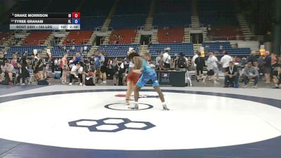 165 lbs Cons. Quarters - Drake Morrison, Idaho vs Tyree Graham, Florida