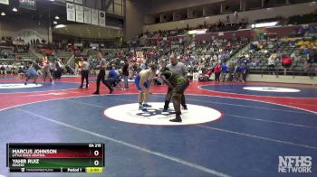 6A 215 lbs Semifinal - Yahir Ruiz, Rogers vs Marcus Johnson, Little Rock Central