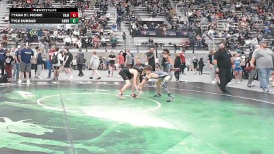 96 lbs Cons. Sub-rd Of 16 - Tyce Dunbar, Ambush Wrestling vs Tykan St. Pierre, Team Real Life Wrestling