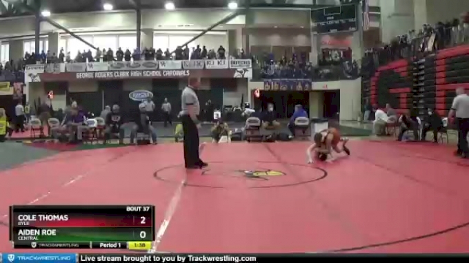 132 lbs Champ. Round 1 - Cole Thomas, Ryle vs Aiden Roe, Central