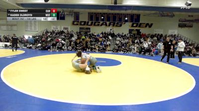 109 lbs Consi Of 4 - Tyler Sweet, Clovis North vs Kaden Oldroyd, Westlake (UT)