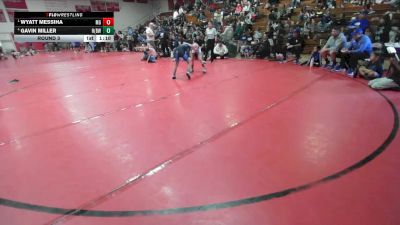 71-77 lbs Round 3 - Wyatt Messiha, Monster Garage vs Gavin Miller, RBWC (Rancho Bernardo Wrestlin