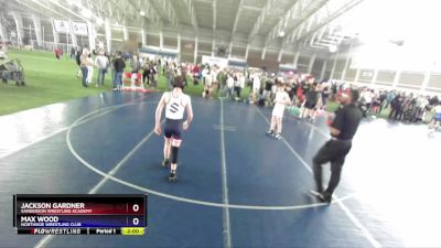110 lbs 3rd Place Match - Jackson Gardner, Sanderson Wrestling Academy vs Max Wood, Northside Wrestling Club