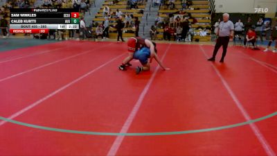 285 lbs Cons. Round 4 - Sam Winkles, Saint Cloud State vs Caleb Kurtti, Augustana