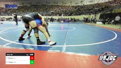 195 lbs Semifinal - Theron Davis, Standfast vs Colton Treat, Raw Wrestling Club