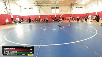 165 lbs Cons. Round 3 - Conor Boyle, Lassen vs Shane Sanchez, San Joaquin Delta