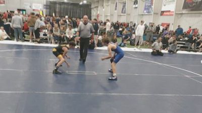 100 lbs Cons. Sub-rd Of 16 - Ryker Anderson, Sebolt Wrestling Academy vs Aram Banes, Hawkeye Wrestling Academy