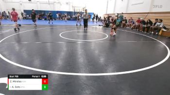 110 lbs Cons. Round 3 - Aubrey Soto, Beat The Streets LA vs Zoe Mireles, Red Star WA