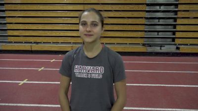 Courtney Smith of Harvard is back after missing NCAAs in track