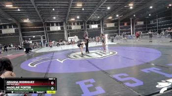 100 lbs Round 4 - Arianna Rodriguez, Way Out West vs Madeline Porter, Tucson Pride Wrestling CLub