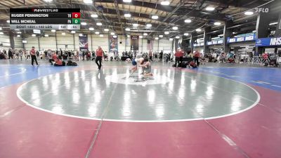 142 lbs Consolation - Ruger Pennington, TN vs Will McNeal, PA