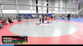 135 lbs Cons. Round 2 - Jaycek Soto, Sunnyside Ironman Wrestling vs Drake Szabo, Silver Valley WC