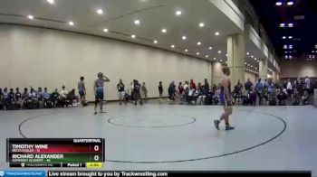 195 lbs Quarters & Wb (16 Team) - Richard Alexander, Somerset Academy vs Timothy Wine, Delta Eagles