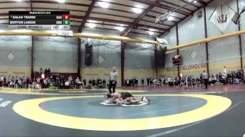 190 lbs Cons. Round 2 - Britton Lamon, Edmond North vs Salah Tsarni, Blair Academy