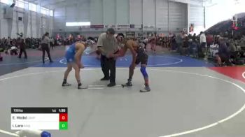 106 lbs Round Of 16 - Eddie Medel, Compound Wrestling vs Isaiah Lara, Rebel WC