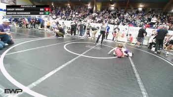 58 lbs Quarterfinal - Grady Wright, IRONMEN Wrestling Club vs Weston Gordineer, Buck Pride Wrestling