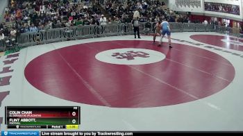 285 lbs 3rd Place Match - Colin Chan, El Dorado HS (Placentia) vs Flint Abbott,, Foothill